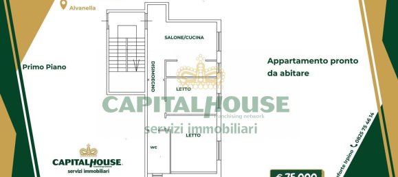 3غرفة شقة في Monteforte Irpino, Italy رقم 27678 15