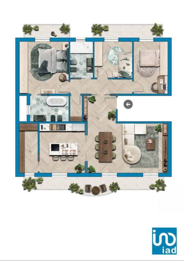 6 bedrooms Apartment in Floridia, Italy No. 356417