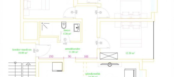 4 rooms Apartment in Alanya, Turkey No. 15925 5