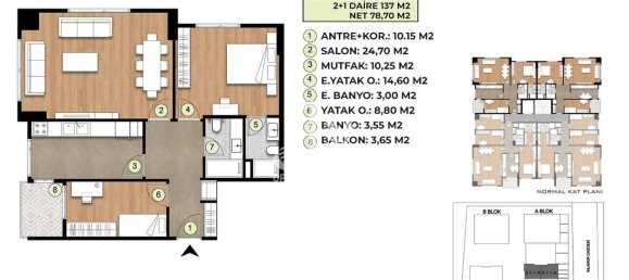 Apartment 2+1 in Istanbul, Turkey No. 4579 12