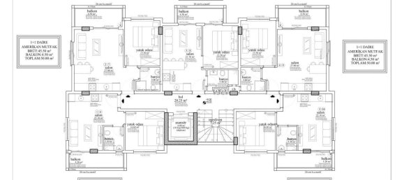 2 rooms Apartment in Kargicak, Turkey No. 29965 2