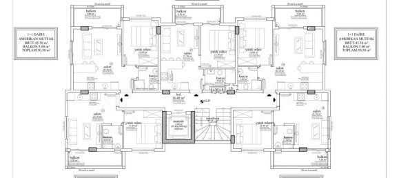 2 rooms Apartment in Kargicak, Turkey No. 29965 3
