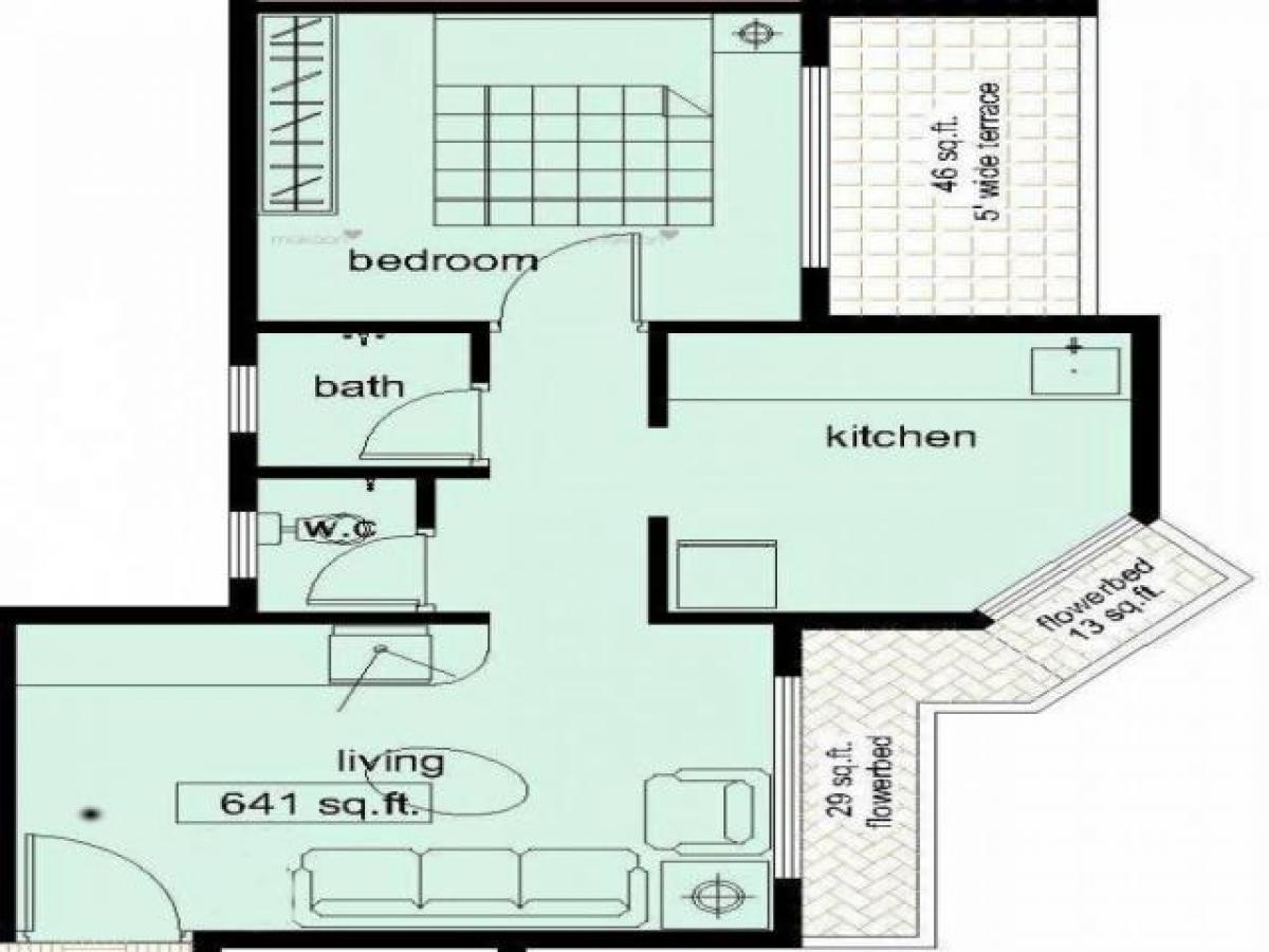 Studio in Mumbai, India No. 59068