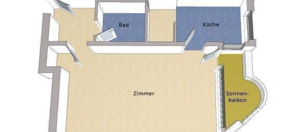 Studio in Gesundbrunnen, Germany No. 349859 15