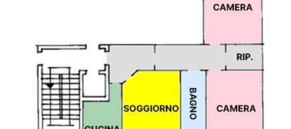 3-salle Appartement à Pioltello, Italy No. 183047 15