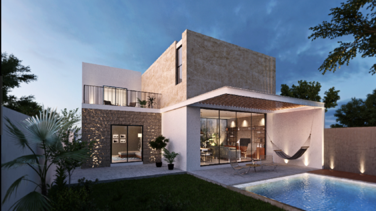 Дом с 3 спальнями в Юкатана, Мексика № 159642