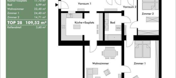 Квартира с 4 комнатами в Йозефштадт, Австрия № 129857 24