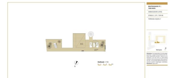 4 rooms Penthouse in Vienna, Austria No. 222861 17