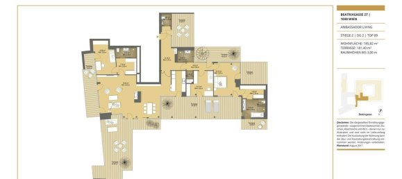 4 rooms Penthouse in Vienna, Austria No. 222861 16