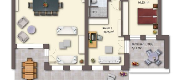 3 chambres Appartement à Dusseldorf, Germany No. 269986 15