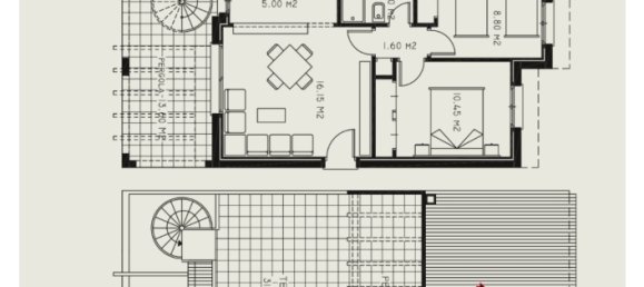 Бунгало с 2 спальнями в Кальпе, Испания № 45323 14