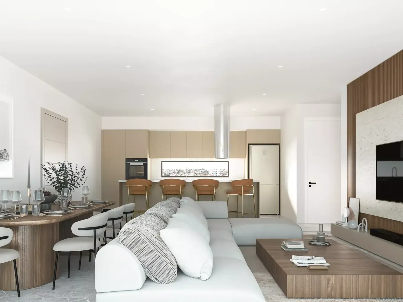 Квартира с 2 спальнями в Ипсонас, Кипр № 4298