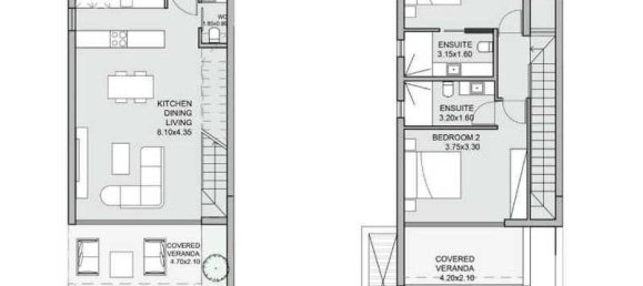 Duplex independente T2 em Agios Tychonas, Cyprus N.º 6967 3