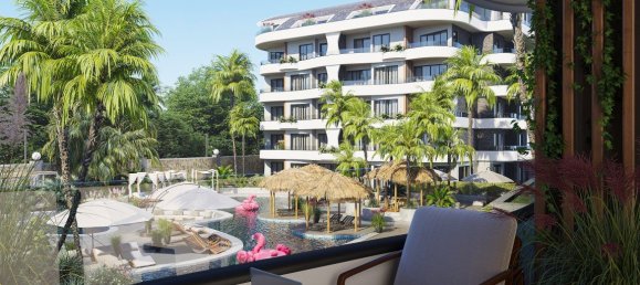 Квартира 1+1 в Аланья, Турция № 12061 22