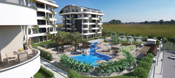 Квартира 1+1 в Аланья, Турция № 12061 14