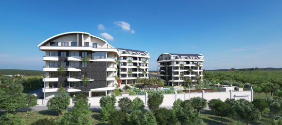 Квартира 1+1 в Аланья, Турция № 12061 9