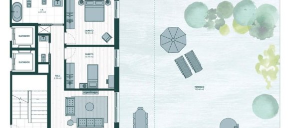 2 غرف نوم شقة في Barreiro, Portugal رقم 144226 17