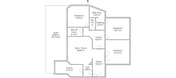 3 Schlafzimmer Wohnung in Paris, France, Nr. 347314 17