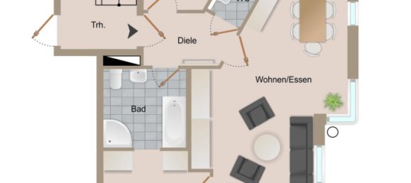 2 غرف نوم شقة في Reutlingen, Germany رقم 30934 13