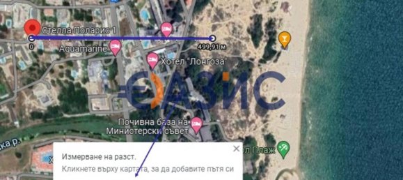 1 غرف نوم شقة في Sveti Vlas, Bulgaria رقم 178 27