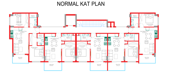 Wohnung 1+1 in Avsallar, Turkey, Nr. 31299 20