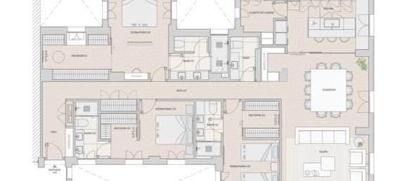 3 Schlafzimmer Wohnung in Madrid, Spain, Nr. 127931 15