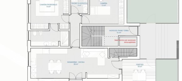 3غرفة شقة في Sorisole, Italy رقم 29258 16