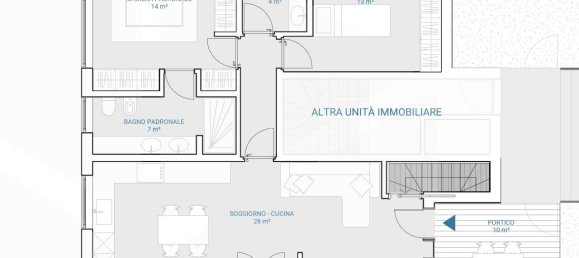 3غرفة شقة في Sorisole, Italy رقم 29258 17