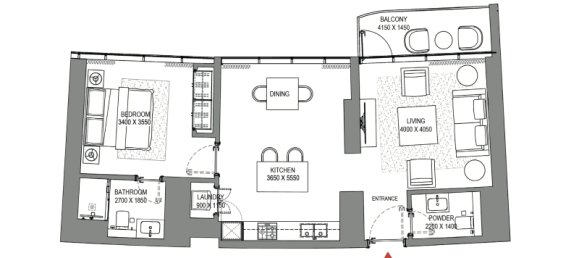 1 Schlafzimmer Wohnung in Dubai Marina, UAE, Nr. 121613 5