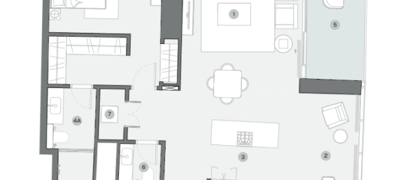 1 Schlafzimmer Wohnung in Dubai Marina, UAE, Nr. 121613 10