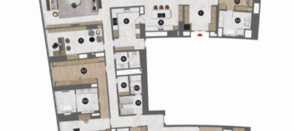 1 Schlafzimmer Wohnung in Dubai Marina, UAE, Nr. 121613 11