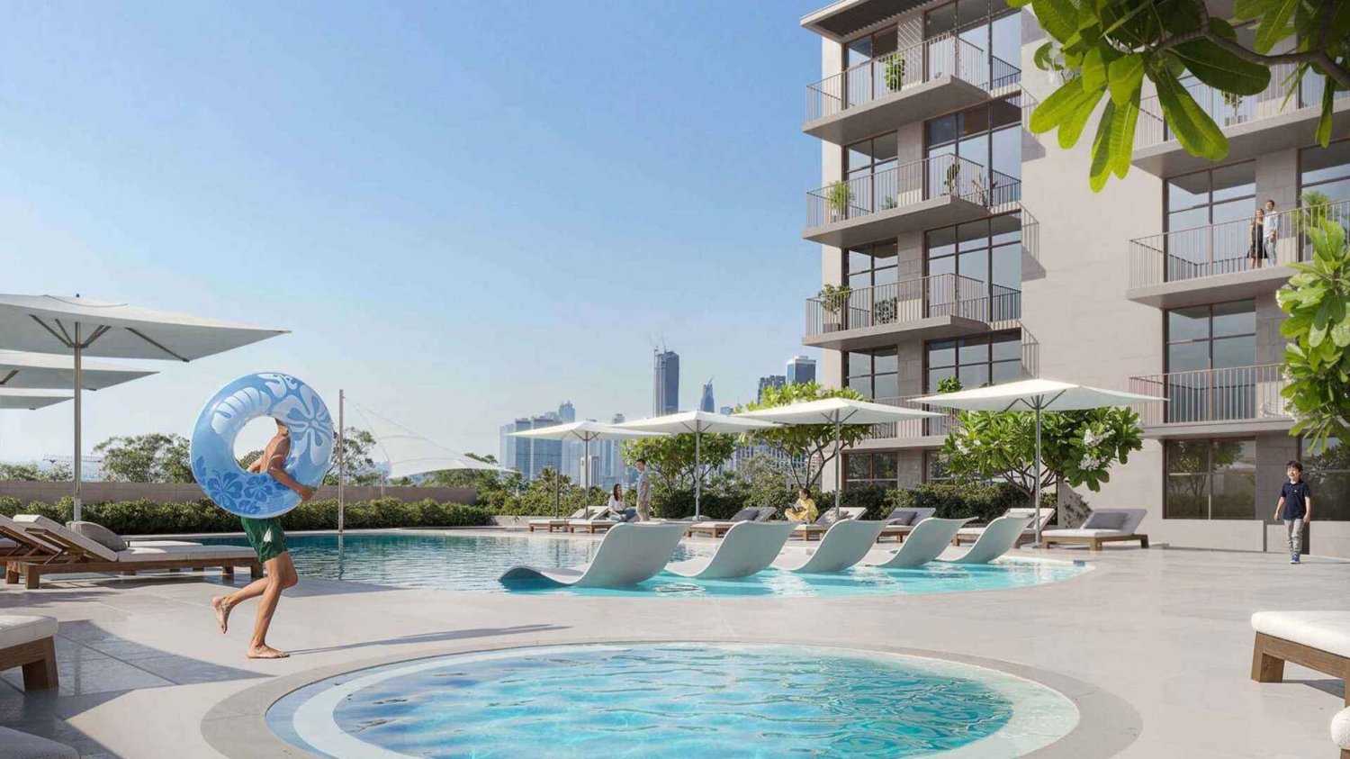 2 chambres appartement à vendre à Jumeirah Village Circle, Dubai, UAE № 116358