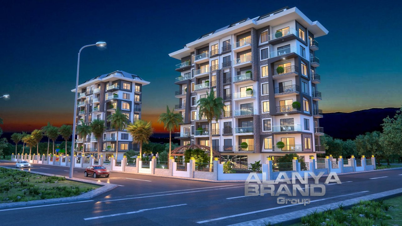 Apartamento 1+1 em Alanya, Turkey N.º 31028