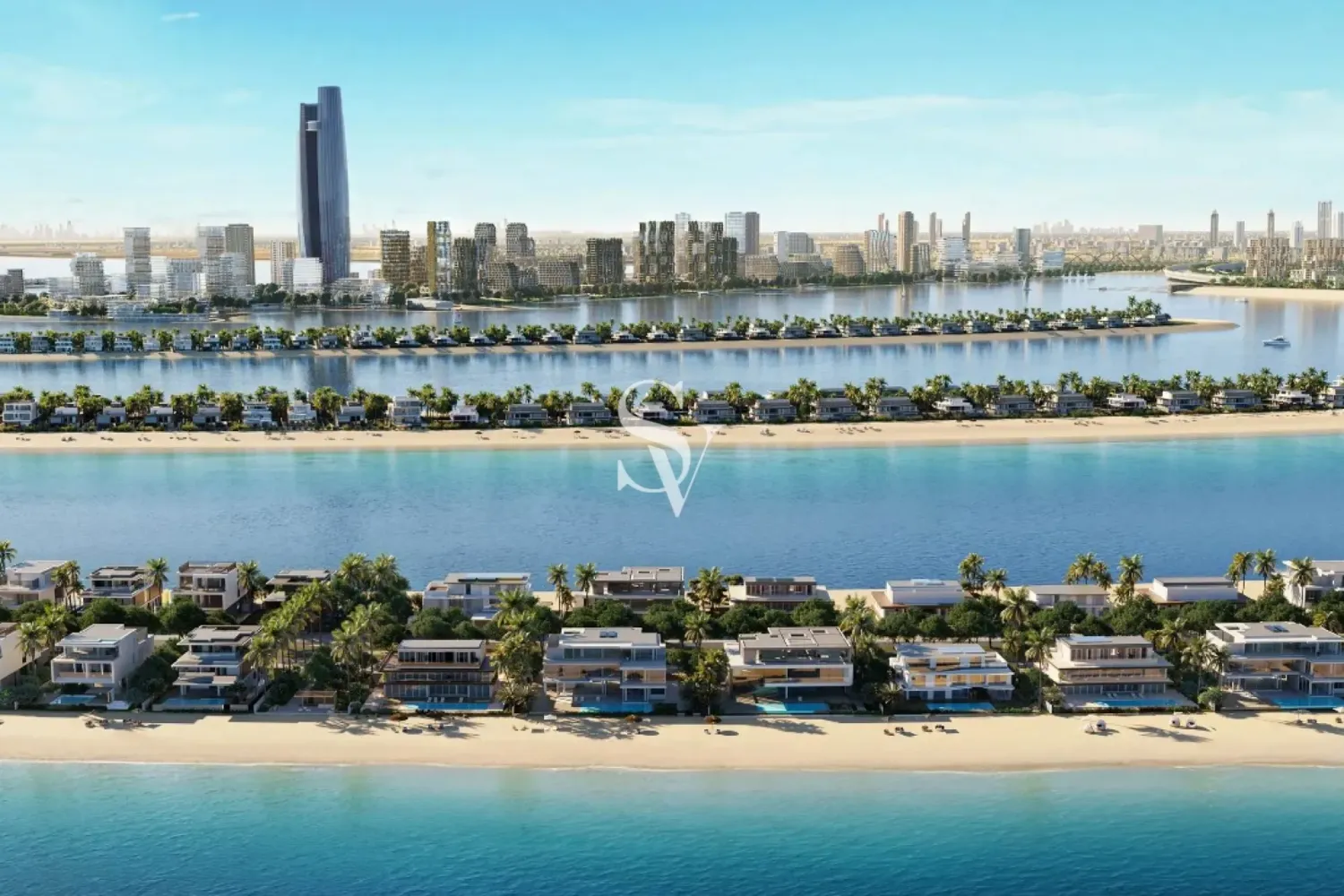 Villa de 5 dormitorios en Palm Jebel Ali, UAE No. 107650