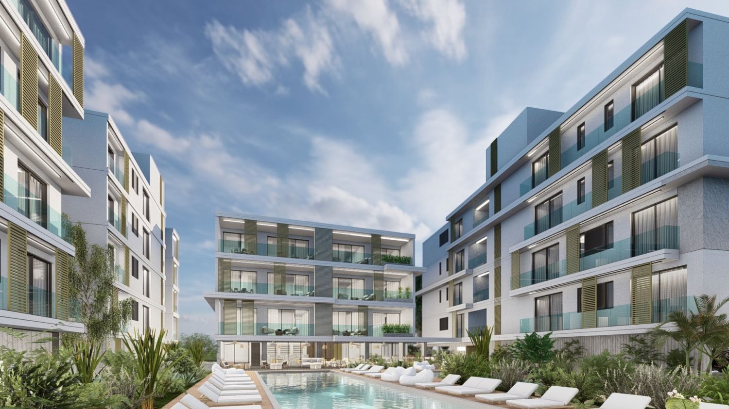 Apartamento de 2 dormitorios en Paphos, Cyprus No. 29306