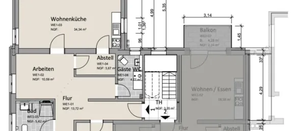 Apartamento de 2 dormitorios en Kassel, Germany No. 343080 4