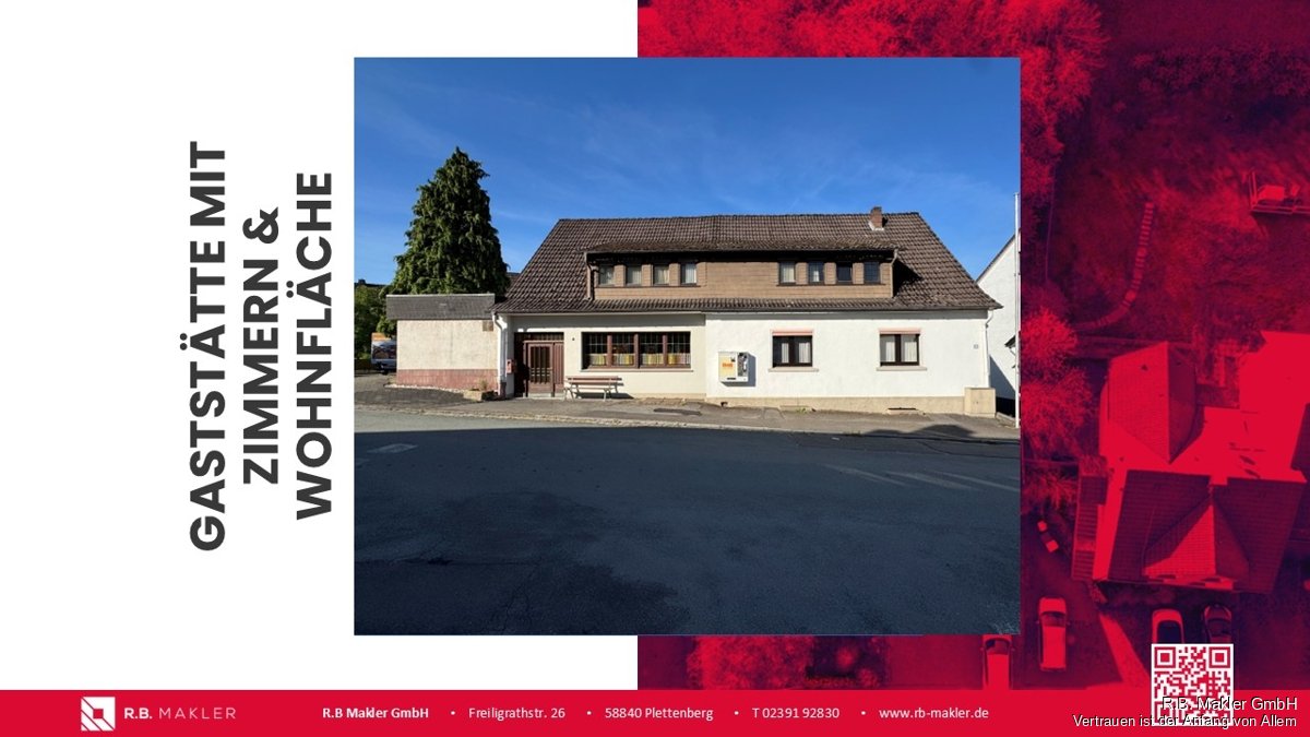 Кафе / ресторан с 7 комнатами в Ольпе, Германия № 344354