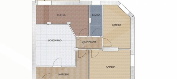 3 rooms Apartment in Matera, Italy No. 29286 2