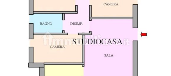 3 غرف نوم شقة في Recale, Italy رقم 260871 2