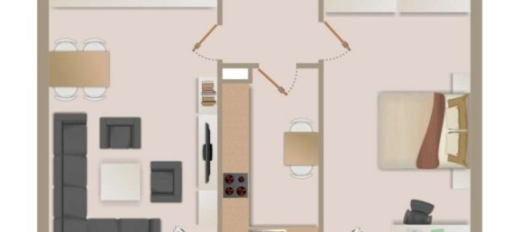 Квартира с 2 комнатами в Штутгарт, Германия № 226192 10