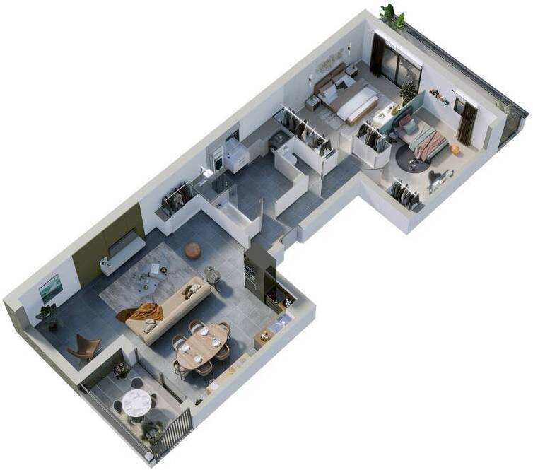 2 bedrooms Apartment in Le Touquet-Paris-Plage, France No. 72214