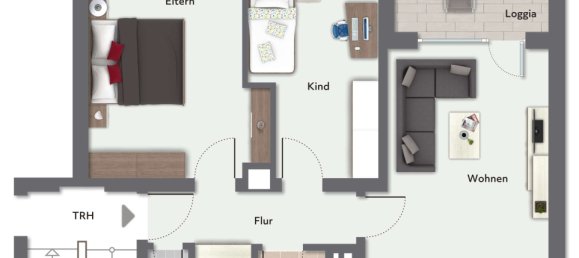 2 Schlafzimmer Wohnung in Rastatt, Germany, Nr. 264311 3