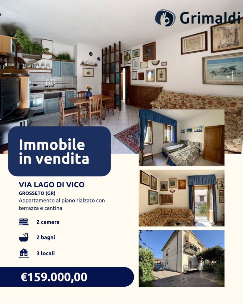 3 rooms Apartment in Grosseto, Italy No. 288596