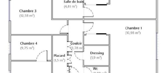 4 غرف نوم شقة في Pontoise, France رقم 174586 9