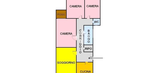 4-Zimmer Wohnung in Trieste, Italy, Nr. 93528 25