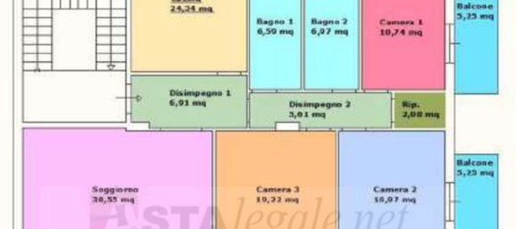 Квартира с 6 комнатами в Реджо Калабрия, Италия № 187269 38
