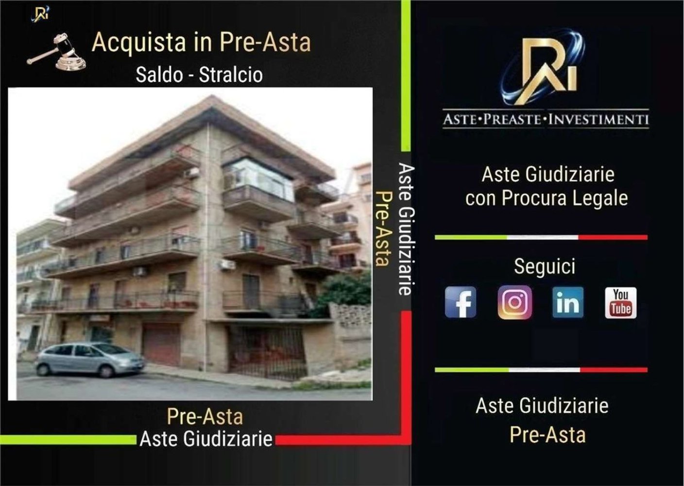 Квартира с 6 комнатами в Реджо Калабрия, Италия № 187269