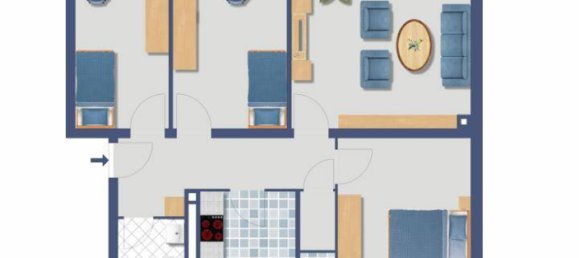 4غرفة شقة في Bonn, Germany رقم 114178 6