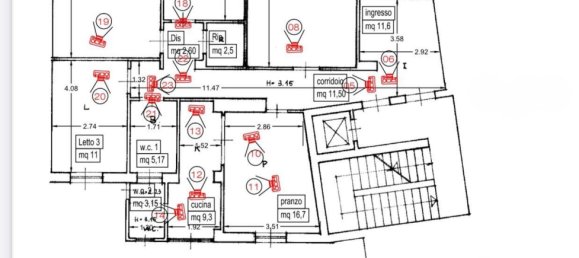 Квартира с 6 комнатами в Лечче, Италия № 34960 27