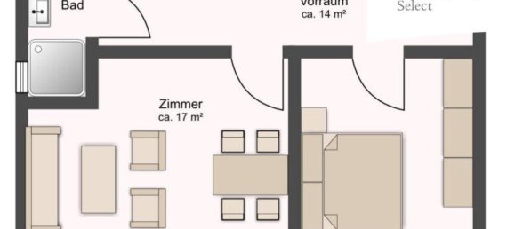 2 rooms Apartment in Meidling, Austria No. 154075 11